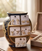 Women's Gold-Plated Minimal Stud Earrings Collection – Elegant Western Casual Jewellery